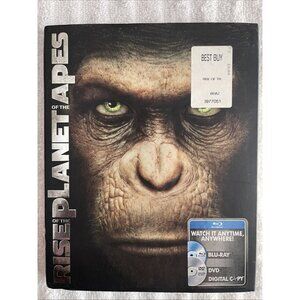 Rise of the Planet of the Apes (Blu Ray/DVD/Digital) NEW